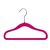 Velvet Pink Child Clothes Hangers (Box of 30)