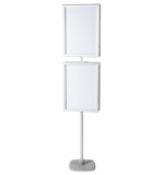 A2 Pole & Frame Display Stands - 2 Poster Frames