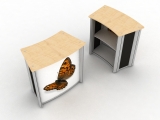 Point Of Sale Counter Display Kit No Lockable Doors