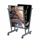 Poster Browser Display Stand With 30 Classic Sleeves 30 x 22 Inch