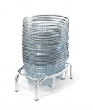Basket Stacker For Oval Shopping Baskets