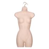Hanging Female Mannequin Flesh Body Form - Box Of 12