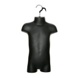 Hanging Child Mannequin Black Body Form - Box Of 12