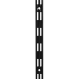 Twin Slot Upright 450mm Black Finish - Box in 10