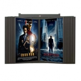 Wall Poster Browser Display 19 Inch x 24 Inch - 15 Aluminium Panels