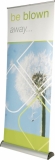 Roller Banner Single Sided 800mm Wide Silver