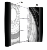 Fully Magnetic Pop-Up System (3 x 3 Express Graphic Kit, Aliminium Frame)