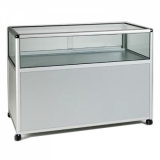 One-Third Glass Display Counter 1500mm