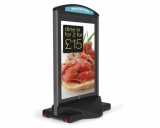 Outdoor Heavy Duty A1 Swing Sign Wheeled Base
