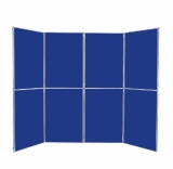 8 Panel Folding Exhibition Kit Including Carry Bag Display 900 x 600