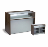 1/3 Glass Display Counter 1230mm W x 600mm D x 930mm H