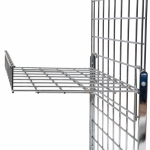 Chrome Grid Shelves & Baskets