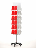 Greeting Card (7x5) Spinner 48 Pockets Display Stand