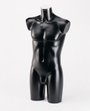 Black Male Bust Form Without Stand
