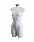White Female Bust Form Without Stand