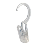 Clear Display Peg Hook (100 pack)