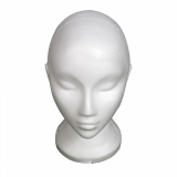 Female White Budget Polystyrene Head