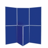 7 Panel Folding Exhibition Kit Including Table Top (Header Not Included) 900 x 600