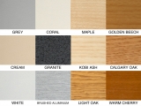 Slat Panel Plain MDF Finish 4ft X 4ft (Additional Carriage Applys)