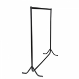Clothes Rail 4FT Wide Black