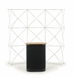 Curved 3 x 3 Pop-Up Bundle Plus Cross Bracing