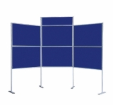 6 Panel Pole Exhibition Display Kit & Header Panel