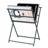 Foldaway Poster Browser Display Stand With 15 Classic Sleeves 22 x 30 Inch