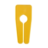 Plain Clothes Rail Dividers Yellow (Pack of 5)