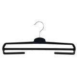 Black Plastic Trouser Hangers 34cm
