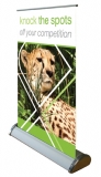 Desktop Banner Stand Single Sided 465mm (H) x 260mm (W)