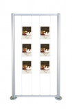 Free Standing Straight Wire Panel Linear Kit - 2000mm (H) x 1000mm (W)