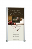 Free Standing LCD Graphic Panel Linear Kit - 2000mm (H) x 1000mm (W)