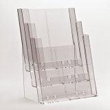 A4 Three Pocket Portrait Leaflet Holder