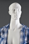 Male Sculptured Hair Mannequins