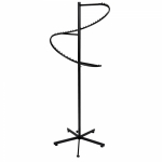 Black Spiral Clothes Rails