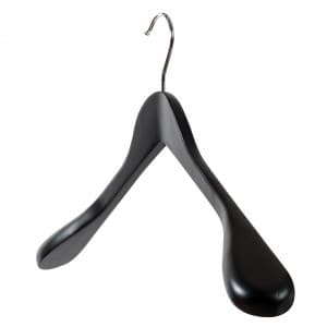 Black Wood Hangers