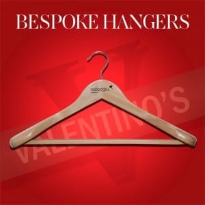 Wooden Clothes Hanger Printed with Logo