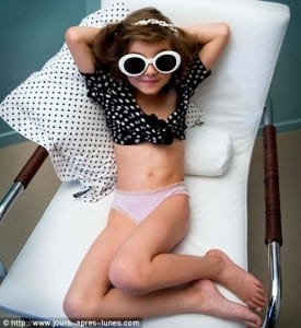 French lingerie label Jours Apres Lunes Model 