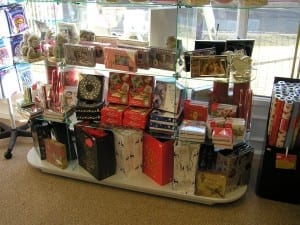 Merchandised Glass Gondola