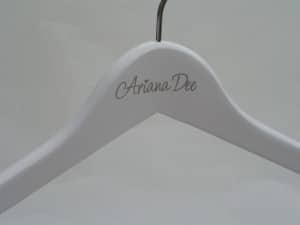 Branded Wooden Coat Hangers UK