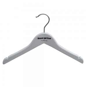 Printed Wooden Coat Hanger Personalised & Branded With Logo