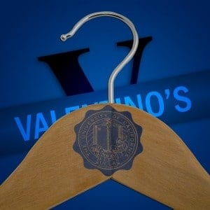 Custom Printed Wooden Hangers with Logo