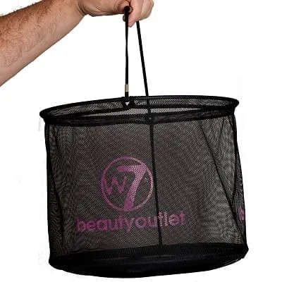 Collapsible cloth shopping baskets