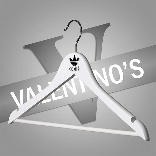 Customised Coat Hangers for Adidas