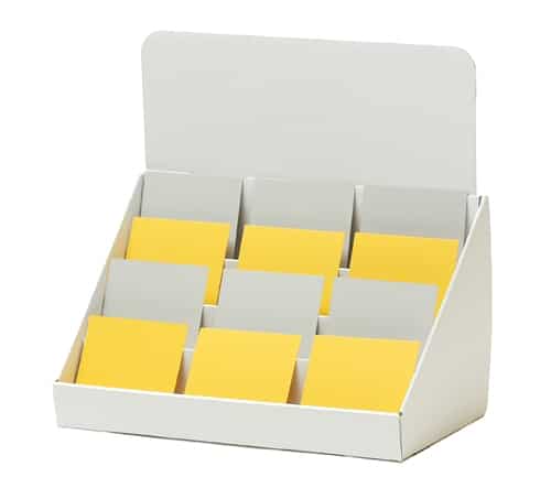 4 Tier Counter Cardboard Brochure and Leaflet Display - 16009 