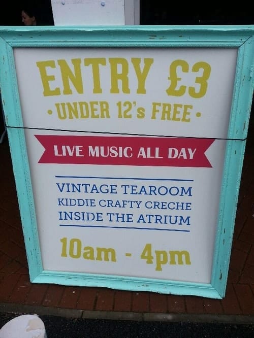 Yellow Vintage Craft Fair 2015 - Southampton