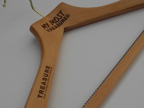 Logo Coat Hangers, UK - "My Most Treasured"