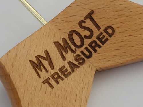 Logo Hangers "My Most Treasured"