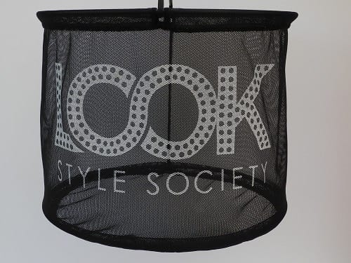 Printed Net Shopping Baskets for Look Style Society