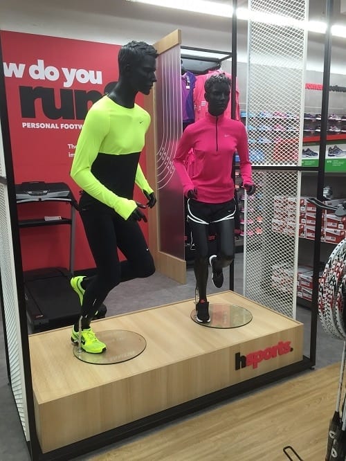 Female Running Sports Mannequins - Valentino's Displays